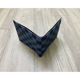 COMBO ( ví kẻ xanh + thắt lưng chữ Q vàng ) Hot Tren 2021