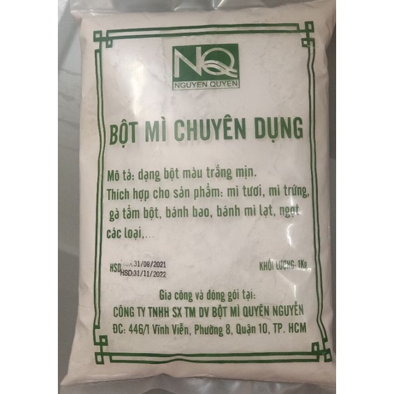 Bột mì chuyên dụng NQ (số 11) gói 1 kg