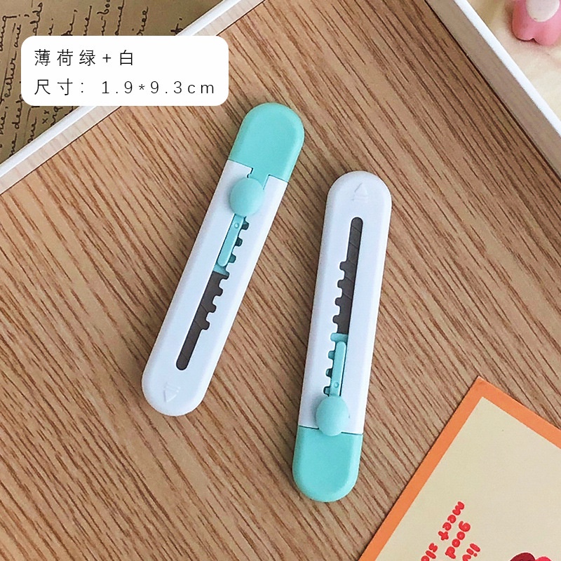 Dao Rọc Giấy Mini Màu Sắc Ngọt Ngào Tiện Dụng