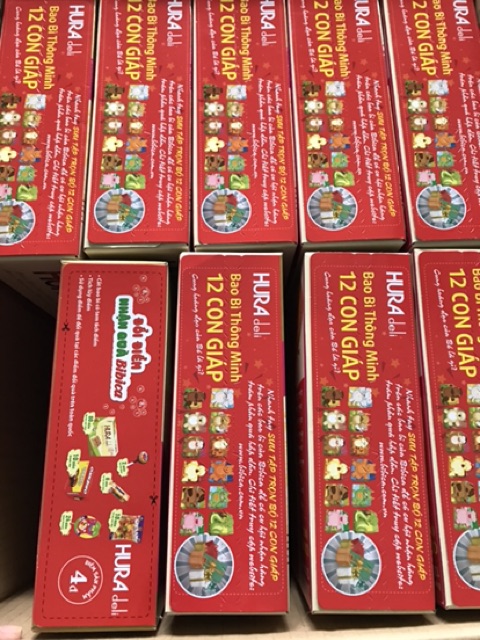 Bánh bông lan Hura Deli 12 gói 336g