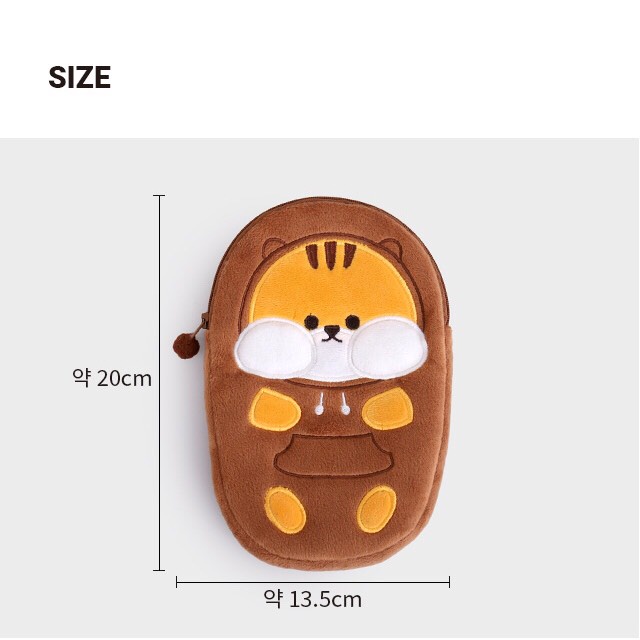 TÚI ĐỰNG BÚT/ HỘP ĐỤNG BÚT/ BÓP VIẾT  DAISO HÀN - Riland