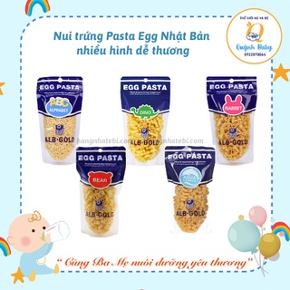 Nui hình chữ cái Egg Pasta Nhật cho bé