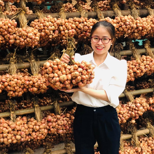 Hành Bắc khô 3kg loại 1 đã chọn lọc Hải Dương