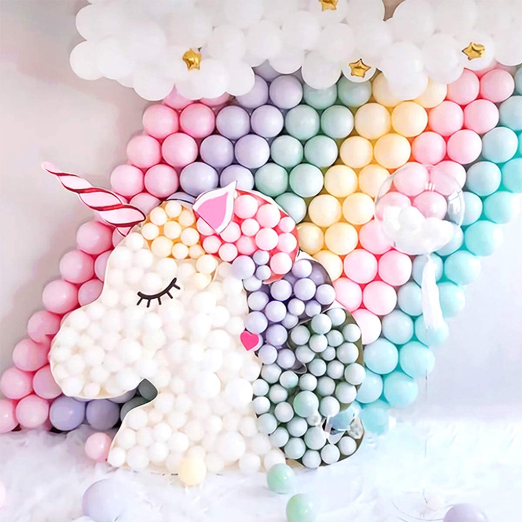Set 20 Bong Bóng Macaron Trang Trí Tiệc Sinh Nhật/Tiệc Cưới