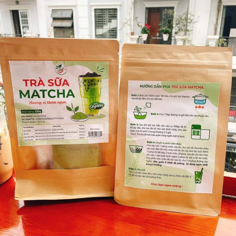 Set Trà Sữa/ Set Chè Tự Nấu Tại Nhà Trà sữa Ô Long/trân châu đường đen/Trà sữa Matcha/Milo dầm/chè dưỡngnhan