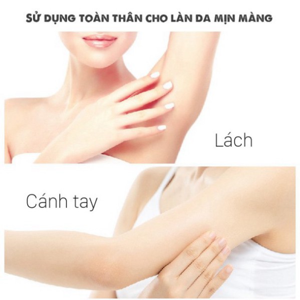 [Hàng Chính Hãng] Máy Triệt Lông Sử Dụng Công Nghệ Ánh Sáng IPL Cá Nhân An Toàn Không Gây Đau Rát [Hàng Chính Hãng] [Miễ