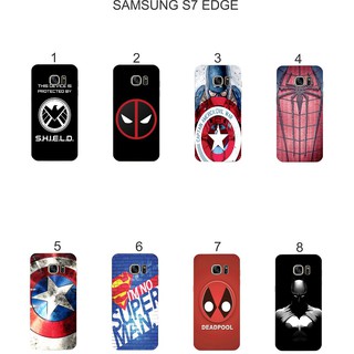 Ốp lưng Samsung S7 Edge dẻo in hình Siêu Anh Hùng M2