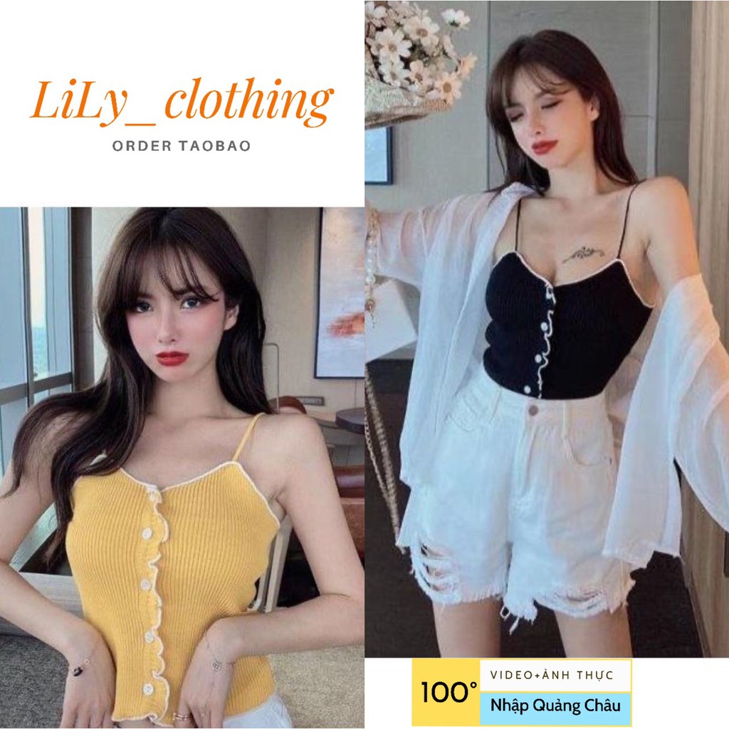 Áo crt viền bèo chất len mongtoghi nhập Taobao, mix chân váy quần cạp cao siêu đẹp