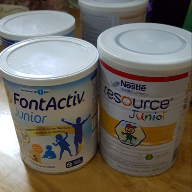 Sữa xách tay balan Resource Junior FontActiv