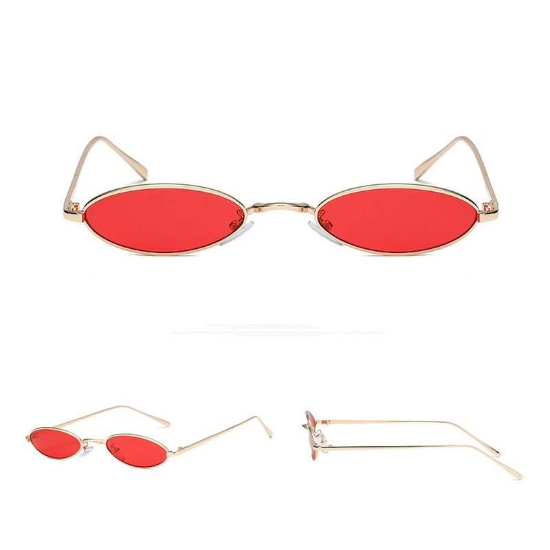 Kính mát nữ gọng kim loại tròn nhỏ xinh Samjune