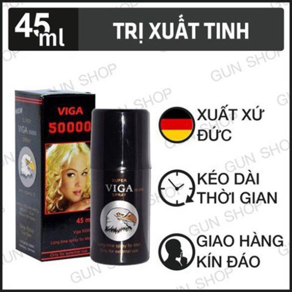 Chai xịt Viga 50000 Kéo Dài Thời Gian Chống Xuất