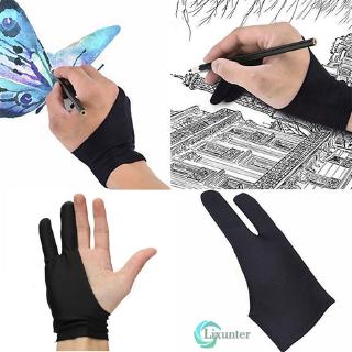 Găng tay vẽ hai ngón chống mồ hôi tiện dụng