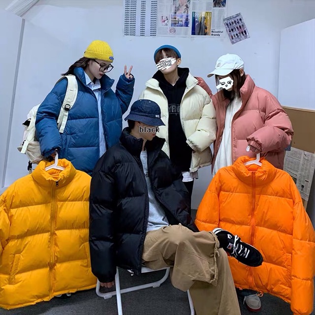 Khoác phao dáng hàn quốc