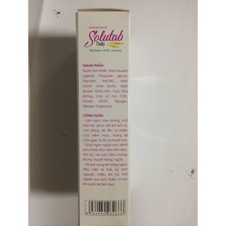 Gel vệ sinh phụ nữ Solutab - Traphaco