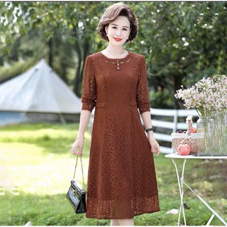 ĐẦM REN NỮ TRUNG NIÊN CAO CẤP