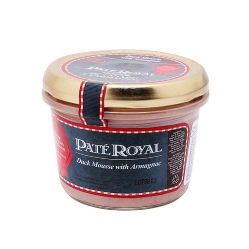 Pate Vịt vị Armagnac hiệu Royal “Duck mousse with Arma”- lọ 180g