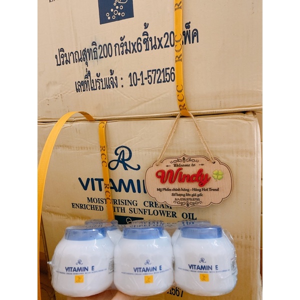 Kem dưỡng ẩm Vitamin E Aron 200ml Thái Lan - Chính Hãng