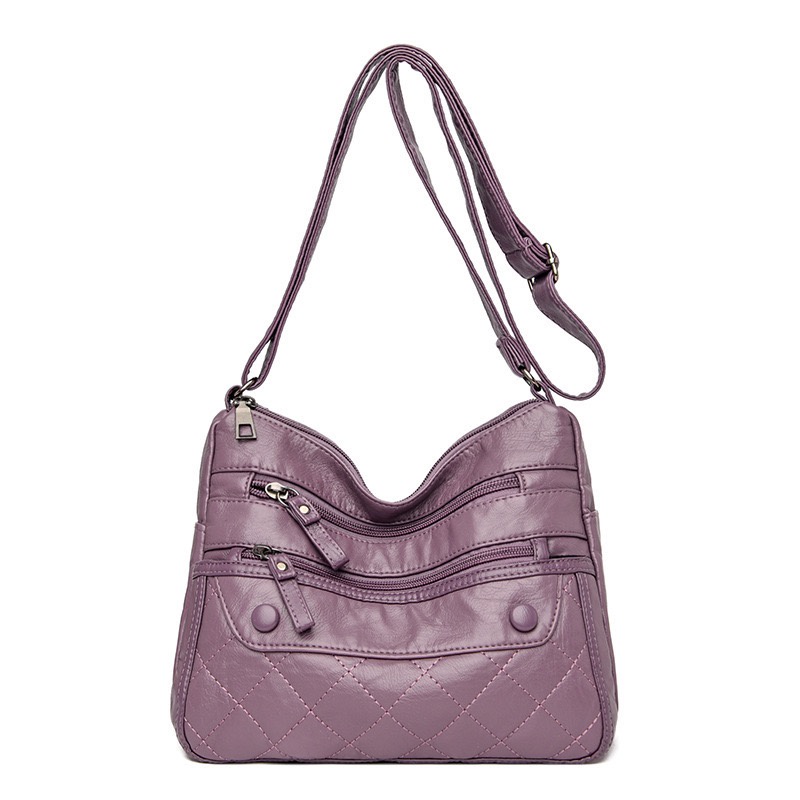 Túi Đeo Chéo Nữ Da Mềm Nhiều Ngăn Kiểu Mới Dành Cho Chị Em Công Sở