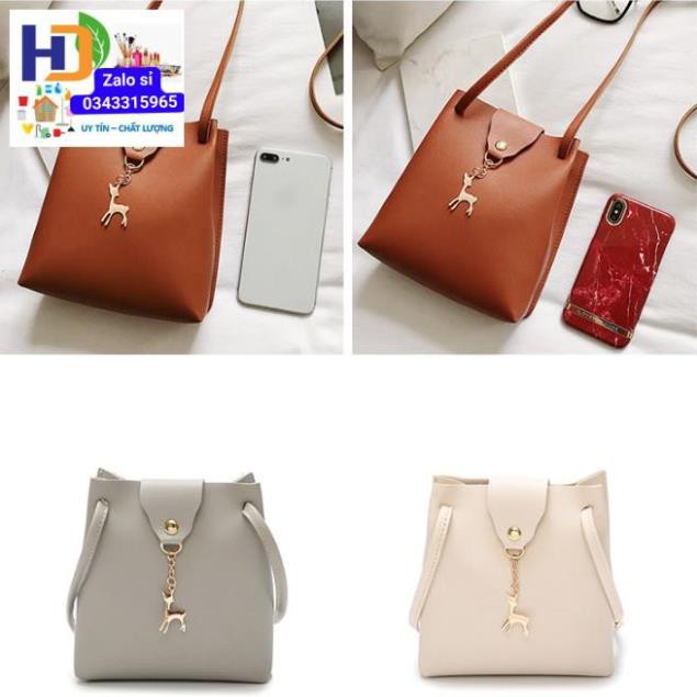 Túi đựng điện thoại khóa hươu siêu hot