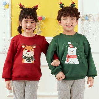 Áo nỉ dài tay thu đông mùa giáng sinh noel cho bé gái - ảnh sản phẩm 2