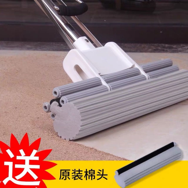 Cây Chà sàn thông minh, Chổi lau nhà tự vắt, Chổi lau nhà thông minh mút vắt bám bụi đa năng lau sạch mọi vết bẩn