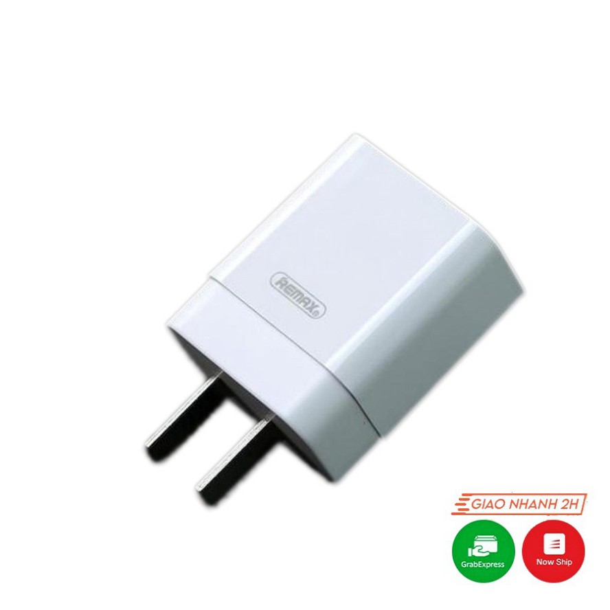 Củ sạc an toàn Remax RPU110 dành cho Samsung, Iphone, Ipad, bảo hành chính hãng toàn quốc 6 tháng