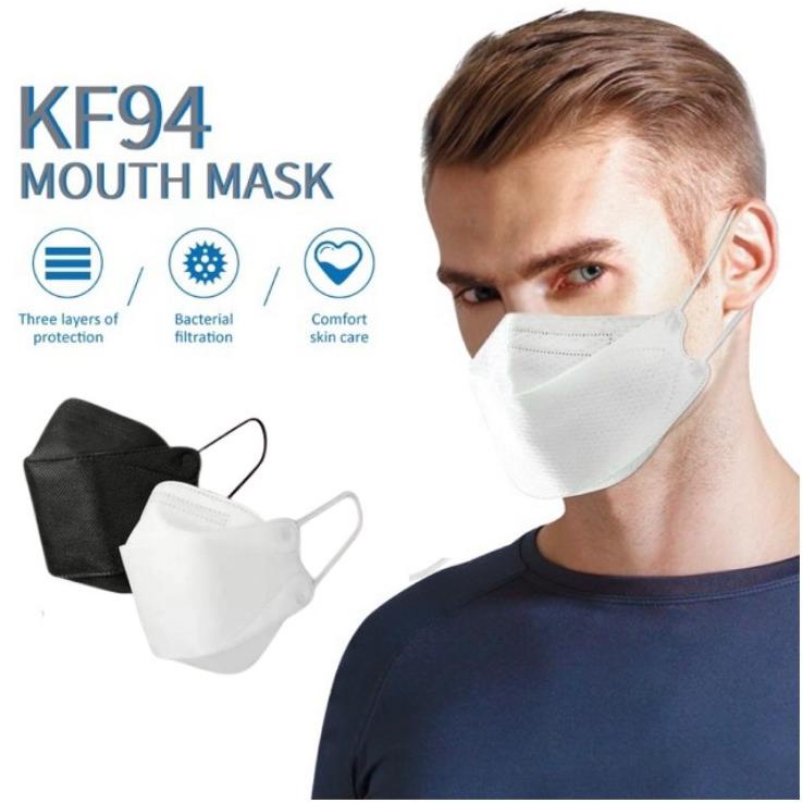 Khẩu Trang Kf94 Phiên Bản Hàn Quốc 4PLY KPOP 3D Nhập Khẩu Mới Nhất