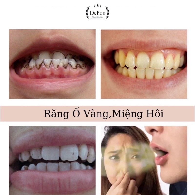 Kem đánh răng Hunmui, giúp trắng răng giảm ố vàng, hết hôi miệng