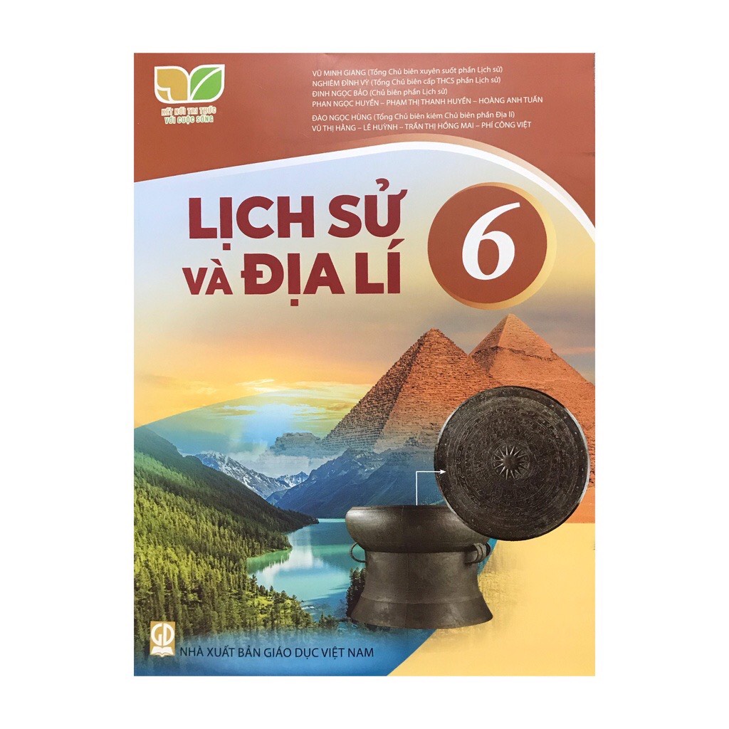 Sách giáo khoa Lịch sử và Địa lí 6 + Bài tập lịch sử và Địa lí 6 (Kết nối, Cánh Diều tự chọn)