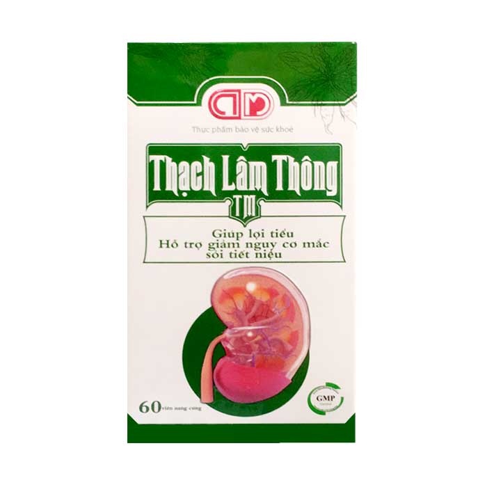 THẠCH LÂM THÔNG TM – Giúp lợi tiểu, giảm nguy cơ mắc sỏi tiết niệu (60 viên)