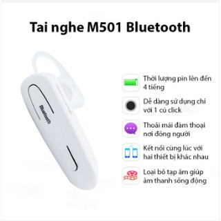Tai nghe bluetooth xjwd m501 kết nối 2 điện thoại cùng lúc