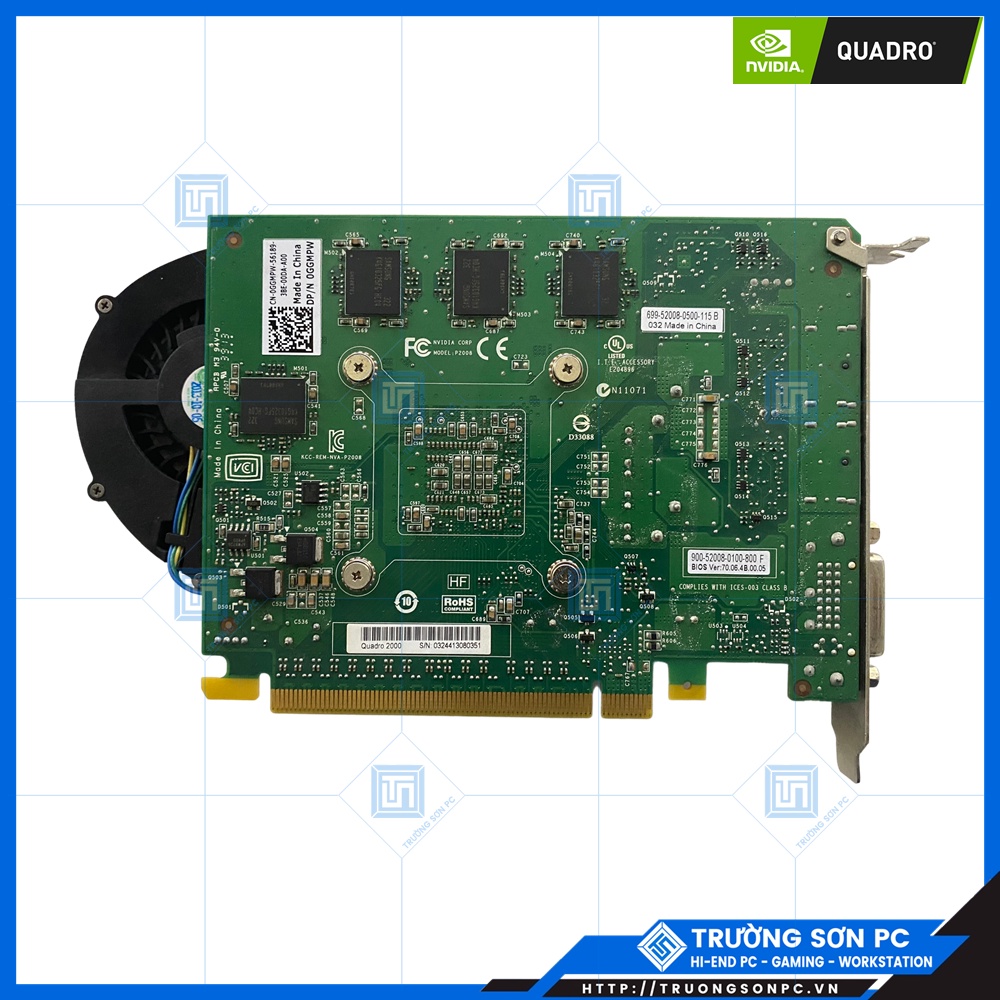 Cạc/ Card Màn Hình Rời VGA QUADRO 2000 GDDR5/ GIGABYTE 2G GT730 GT630 GT420 | Card Đã Qua Sử Dụng
