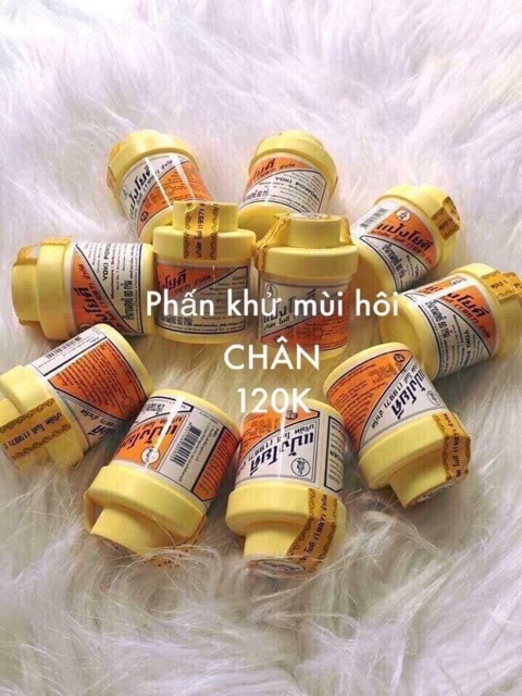 PHẤN KHỬ MÙI HÔI CHÂN