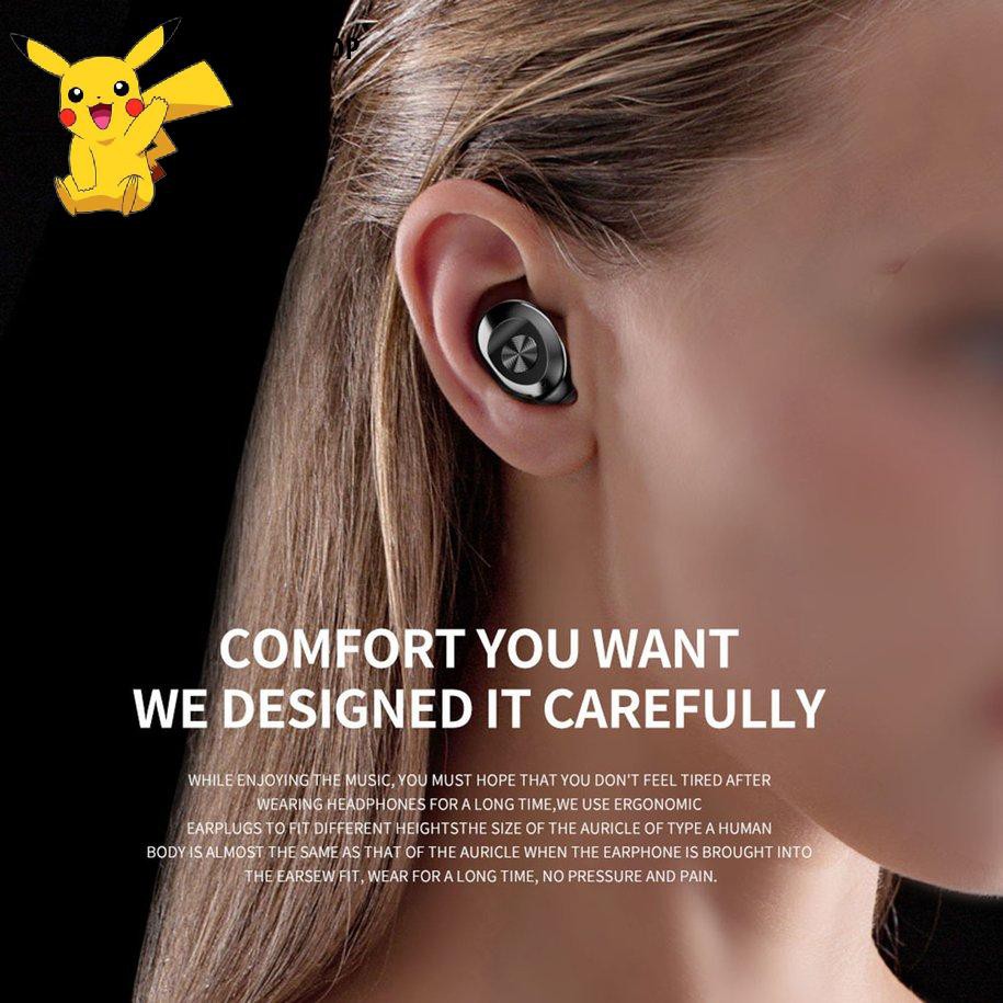 [COD]Tai nghe Bluetooth không dây nhét tai XG8 TWS 5.0, khả năng lọc tiếng ồn, chống nước IPX5
