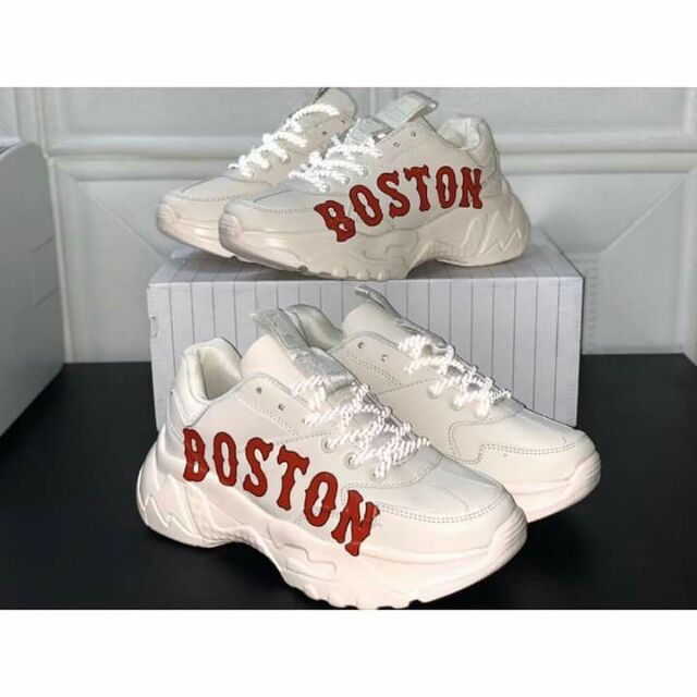 Giày sneakers đế 5cm NY New York Boston LA