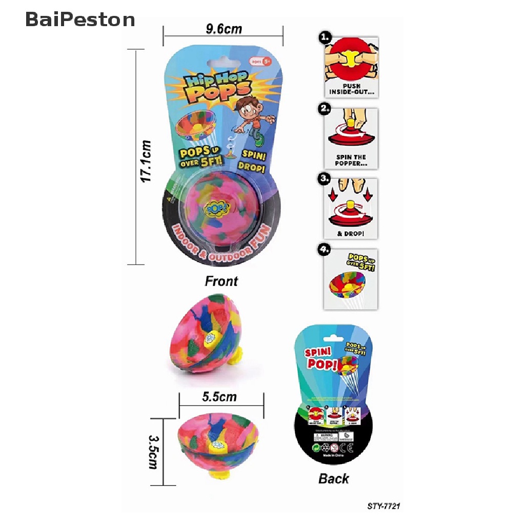 [BaiPeston] Đồ Chơi Bóng Cao Su Giảm Căng Thẳng Cho Trẻ Em ♨Bán Chạy