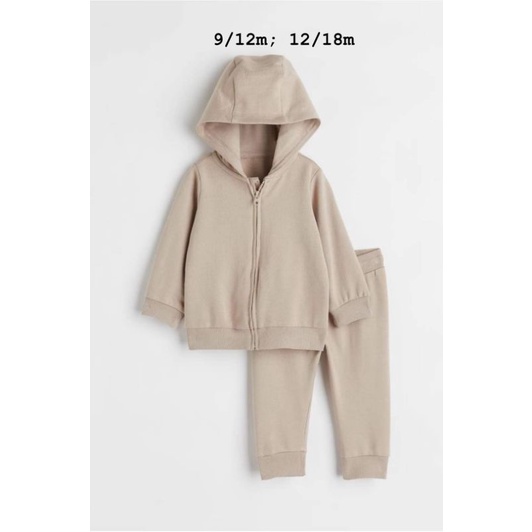 Set áo khoác có mũ quần nỉ