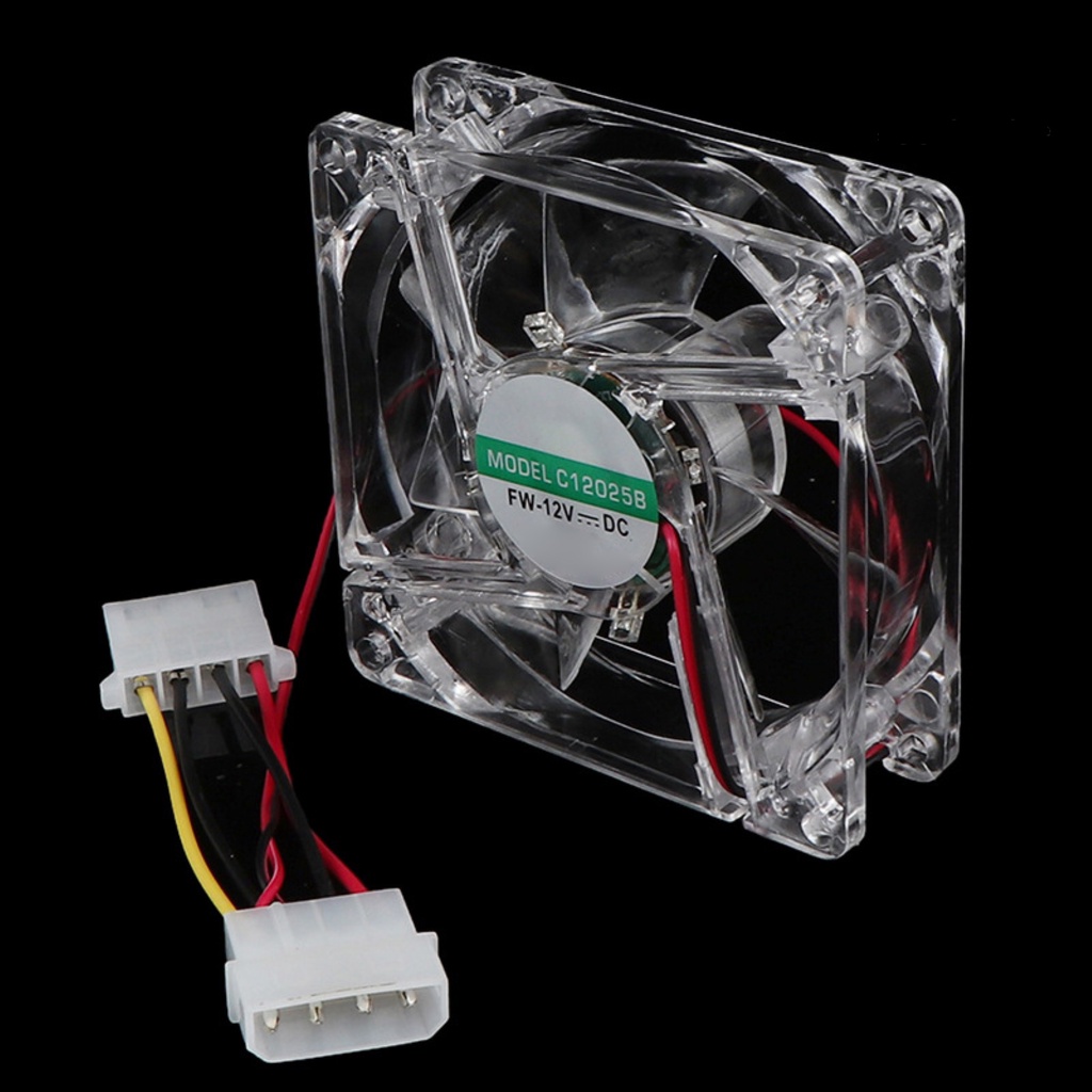 Quạt Tản Nhiệt Có Đèn Rgb 8cm Nhiều Màu Sắc Tiện Dụng Cho Gia Đình