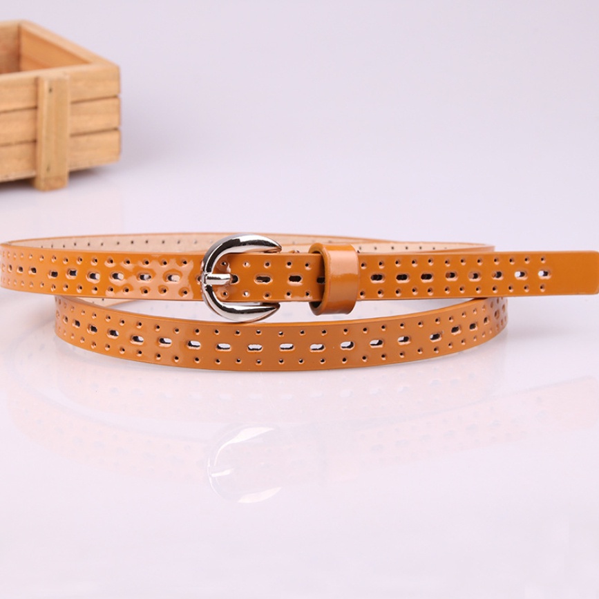 Thắt Lưng Nữ Bản Nhỏ Thời Trang Mặt Khóa Kim Loại Cá Tính Chất Liệu Da PU TL014 ShopMaySG Dây Lưng Nữ, Dây Nịt Nữ