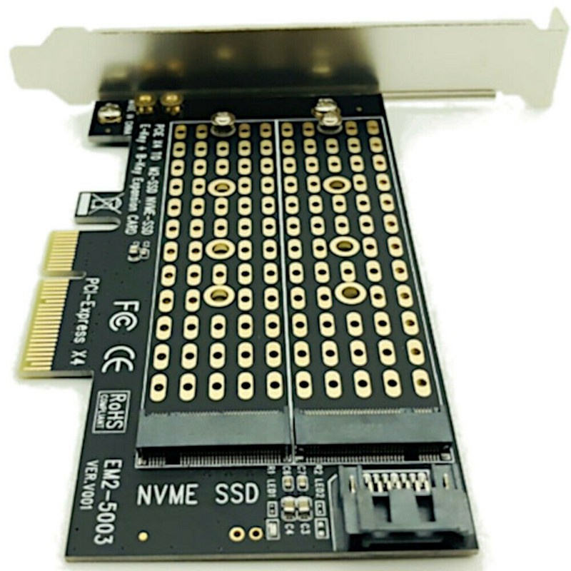 Pcie To M2/M.2 Adapter M.2 Ngff To Desktop Pcie X4 Adapter Card