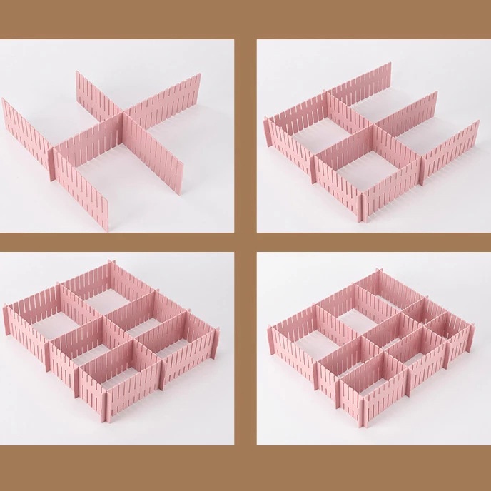 Set 4 Ngăn Kéo Đựng Đồ Dùng/Mỹ Phẩm Để Bàn Tiện Lợi Cho Gia Đình