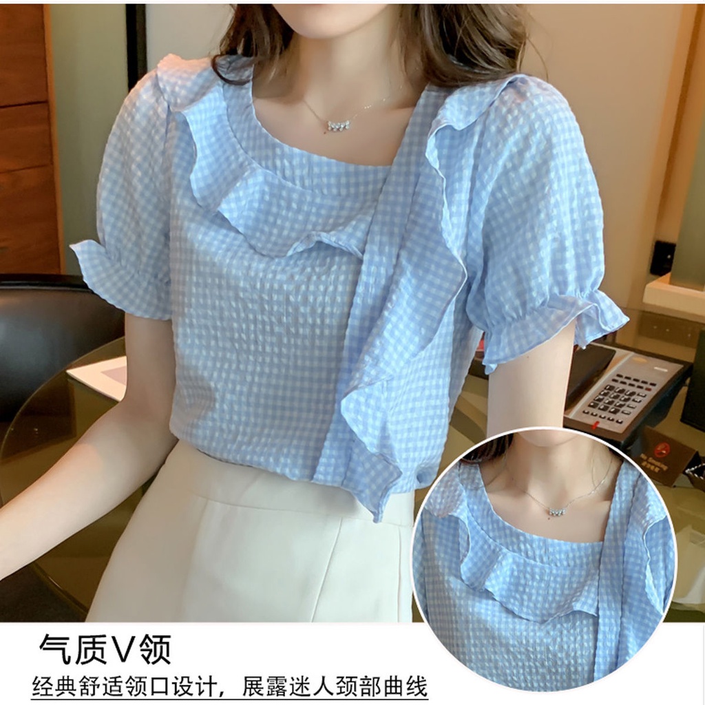 Women's chiffon shirt T-shirt, which is very fairy in stock, summer 20121 new trendy summer thin short-sleeved top, design sense, summer top T-shirt