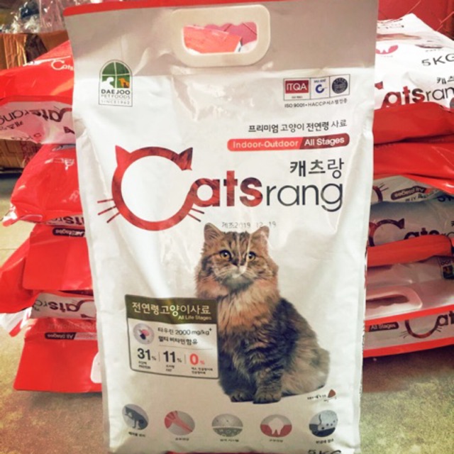 [Mã PET50K giảm Giảm 10% - Tối đa 50K đơn từ 250K] 5kg thức ăn cho mèo Cat Srang