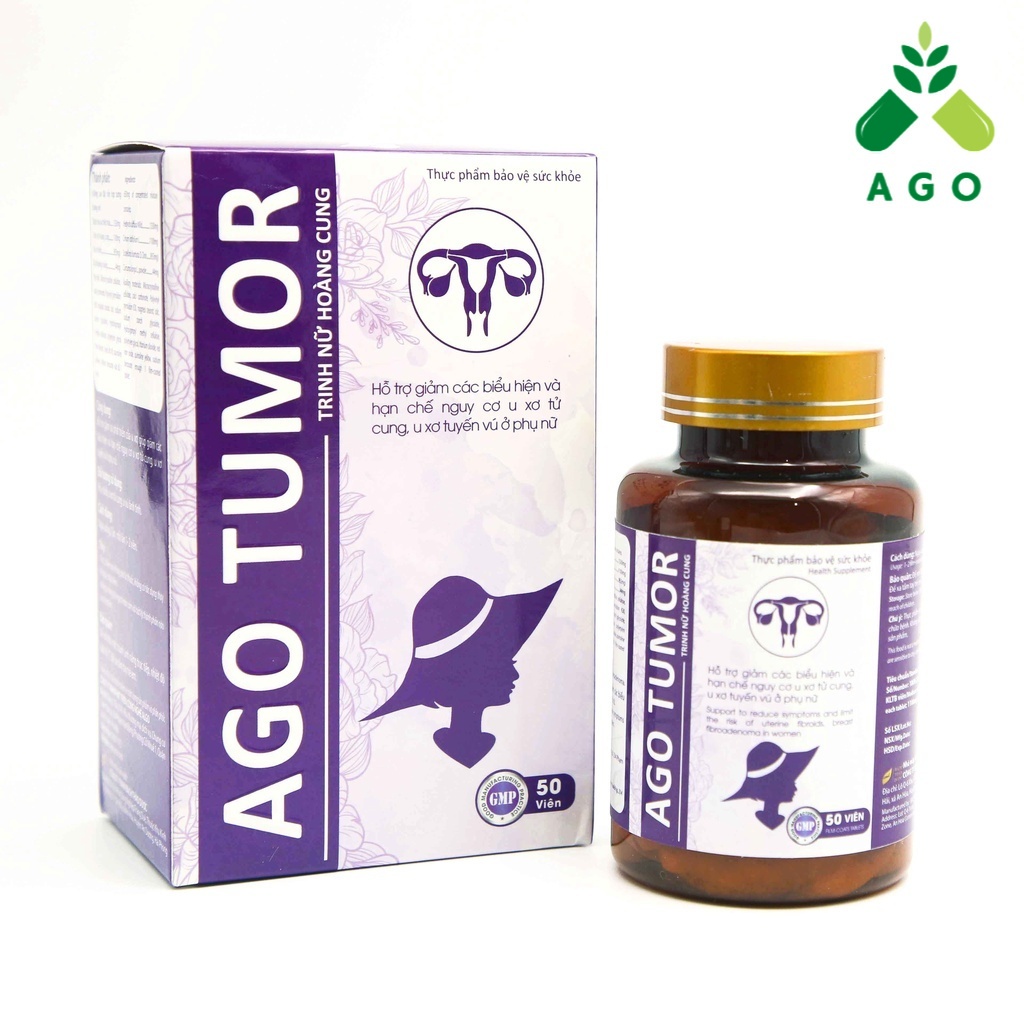 Ago Tumor - Tiêu Nang Đà hỗ trợ điều trị u xơ tử cung u nang buồng trứng u tuyến vú lành tính u xơ