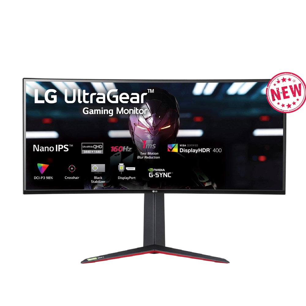 Màn hình máy tính LG UltraGear™ 34'' Nano IPS Cong QHD 160Hz 34GN850-B