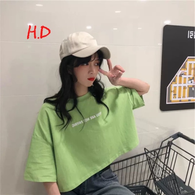 Áo croptop you are HD11