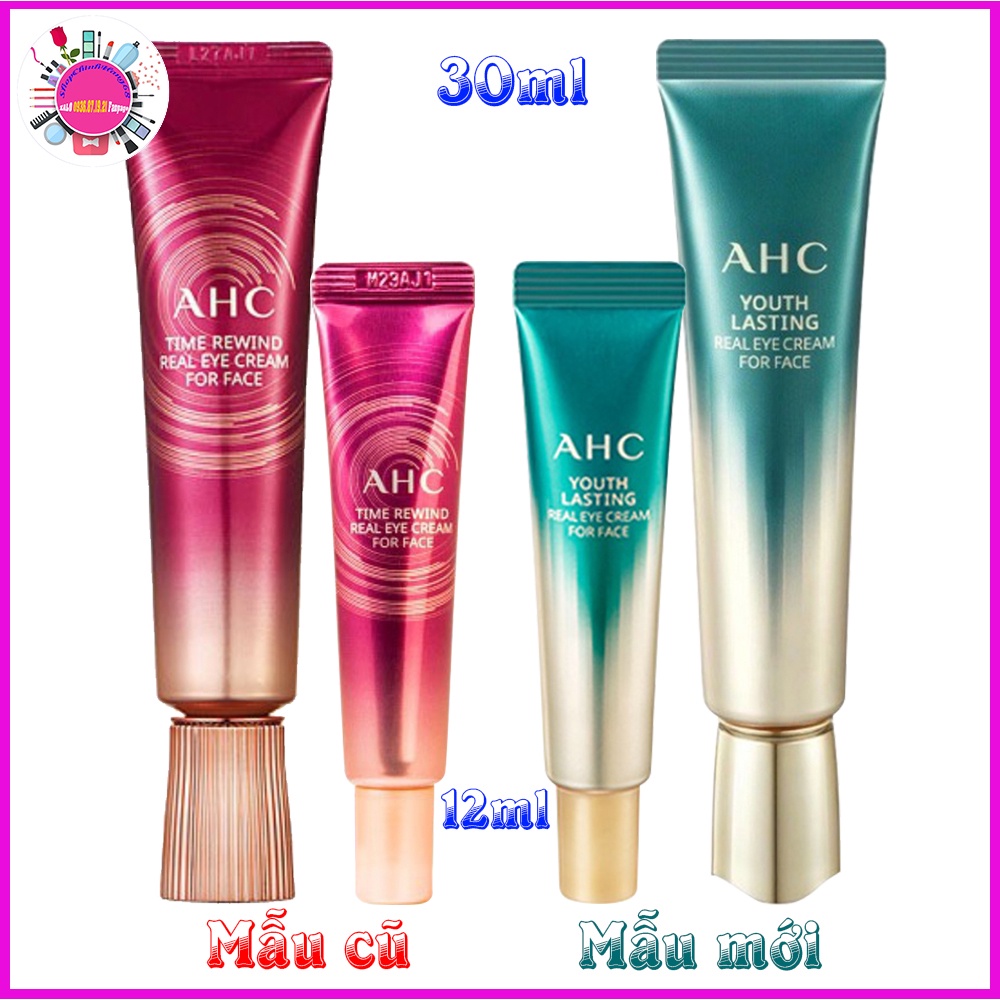 KEM DƯỠNG MẮT CHỐNG LÃO HÓA AHC AGELESS REAL EYE CREAM FOR FACE SEASON7