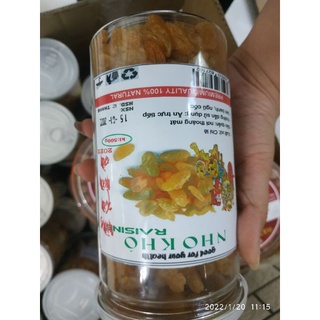 Nho khô vàng sấy
