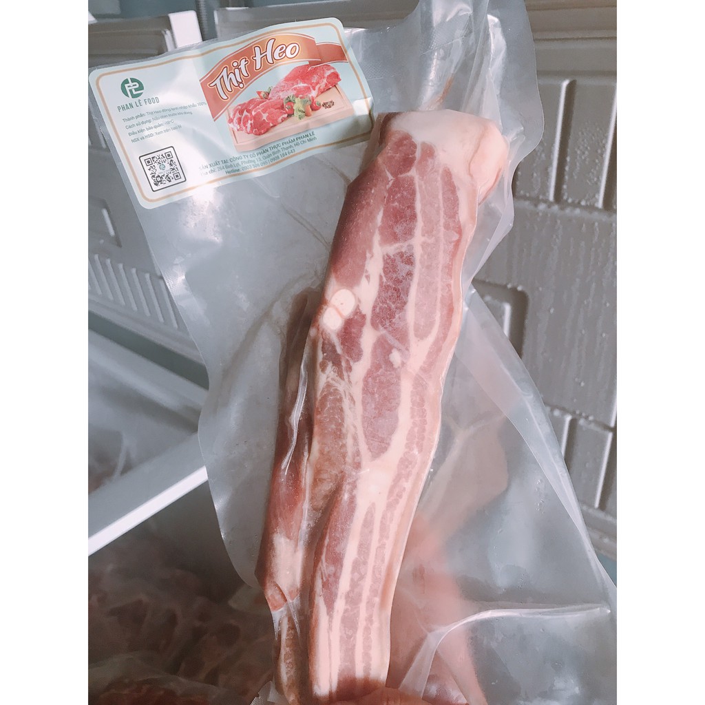 [GIAO NHANH 2H TP.HCM] Ba Rọi Heo Rút Sườn Ba Lan (1kg) - Ít mỡ, nhiều nạc - Thịt tươi mềm trong ngày - Cắt theo yêu cầu