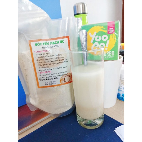 500g BỘT Yến Mạch Úc nguyên chất 100% làm bánh Eatcleans, đắp mặt...
